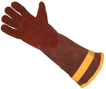 Liscombe Brown Safety Work Gloves [L6-318-V]; 273-5535