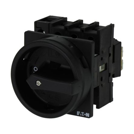 Eaton, 3P 90° On-Off Cam Switch, 690V (Volts), 40A, Door Coupling Rotary Drive Actuator [199899 P1-40/EA/SVB-SW/HI11]; 273-6470