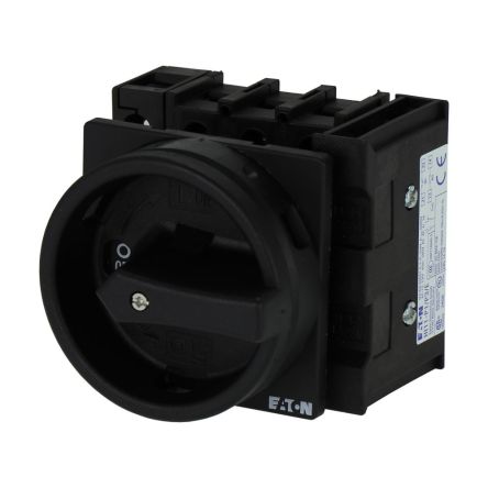 Eaton, 3P + N 90° On-Off Cam Switch, 690V (Volts), 40A, Door Coupling Rotary Drive Actuator [199901 P1-40/EA/SVB-SW/N/HI11]; 273-6472