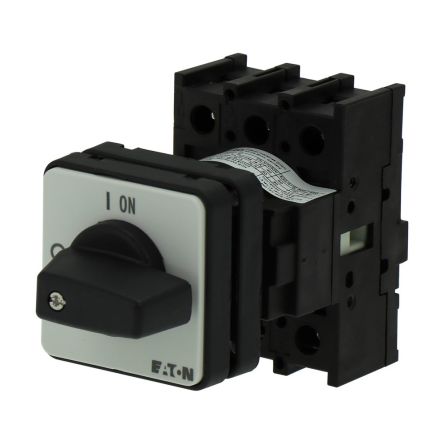 Eaton 3 Pole Isolator Switch - 40A Maximum Current, 15kW Power Rating, IP65 [199903 P1-40/EZ]; 273-6474