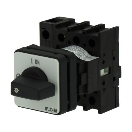 Eaton 3 Pole Isolator Switch - 40A Maximum Current, 15kW Power Rating, IP65 [199904 P1-40/EZ/N]; 273-6475