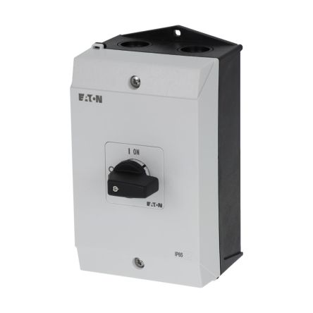 Eaton 3 Pole Surface Mount Isolator Switch - 40A Maximum Current, 15kW Power Rating, IP65 [199915 P1-40/I2H]; 273-6486