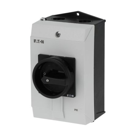 Eaton, 3P 90° On-Off Cam Switch, 690V (Volts), 40A, Door Coupling Rotary Drive Actuator [199920 P1-40/I2H/MBS/SVB-SW/HI11]; 273-6491