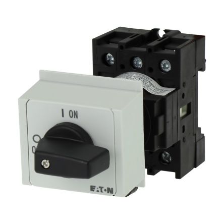 Eaton 3 Pole Service Distribution Board Isolator Switch - 40A Maximum Current, 15kW Power Rating, IP30 [199931 P1-40/IVS]; 273-6502