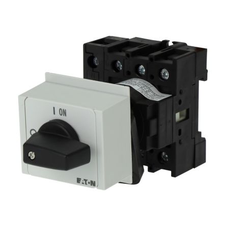 Eaton 3 Pole Service Distribution Board Isolator Switch - 40A Maximum Current, 15kW Power Rating, IP30 [199933 P1-40/IVS/N]; 273-6504