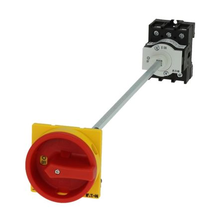 Eaton, 3P 90° On-Off Cam Switch, 690V (Volts), 40A, Door Coupling Rotary Drive Actuator [199936 P1-40/M4/SVB]; 273-6507