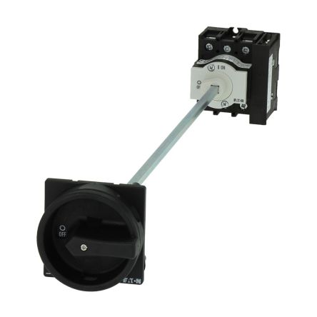 Eaton, 3P + N 90° On-Off Cam Switch, 690V (Volts), 40A, Door Coupling Rotary Drive Actuator [199942 P1-40/M4/SVB-SW/N]; 273-6513