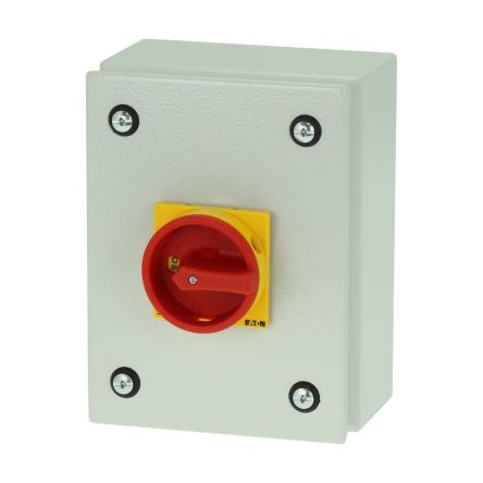 Eaton, 3P 90° On-Off Cam Switch, 690V (Volts), 40A, Door Coupling Rotary Drive Actuator [199947 P1-40/SE1/SVB/HI11]; 273-6518
