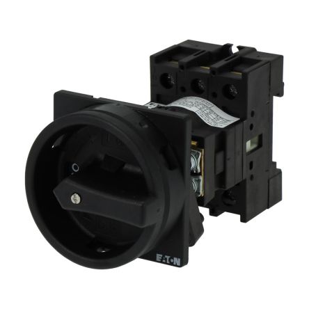 Eaton, 3P 90° On-Off Cam Switch, 690V (Volts), 40A, Door Coupling Rotary Drive Actuator [199958 P1-40/V/SVB-SW]; 273-6527
