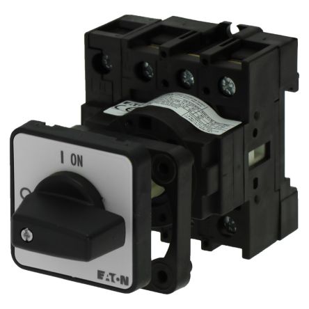 Eaton 3 Pole Isolator Switch - 40A Maximum Current, 15kW Power Rating, IP65 [199966 P1-40/Z/N]; 273-6533