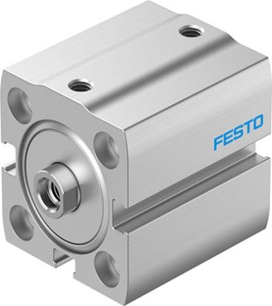 Festo Pneumatic Compact Cylinder - 8076355, 25mm Bore, 25mm Stroke, ADN Series, Double Acting [ADN-S-25-25-I-P]; 273-6682