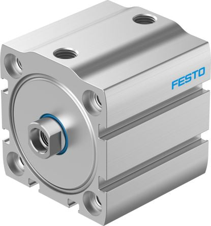 Festo Pneumatic Compact Cylinder - 5138192, 50mm Bore, 25mm Stroke, ADN Series, Double Acting [ADN-S-50-25-I-P-A]; 273-6737