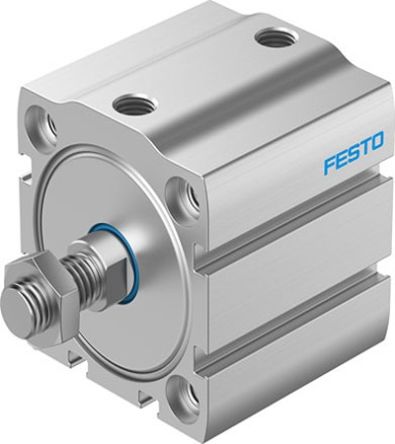 Festo Pneumatic Compact Cylinder - 8092087, 50mm Bore, 40mm Stroke, ADN Series, Double Acting [ADN-S-50-40-A-P-A]; 273-6742