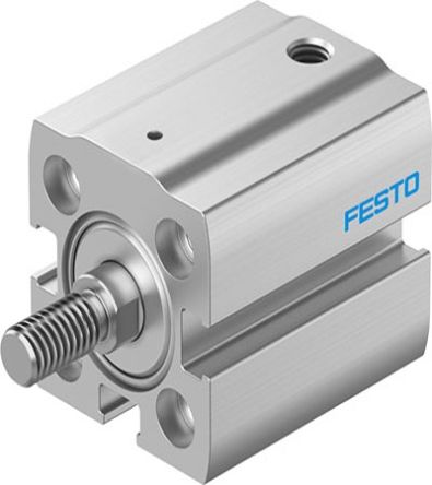 Festo Pneumatic Compact Cylinder - 8092143, 16mm Bore, 10mm Stroke, AEN Series, Single Acting [AEN-S-16-10-A-P]; 273-6769