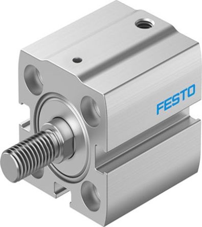 Festo Pneumatic Compact Cylinder - 8092220, 20mm Bore, 5mm Stroke, AEN Series, Single Acting [AEN-S-20-5-A-P]; 273-6789