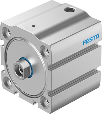 Festo Pneumatic Compact Cylinder - 5137804, 50mm Bore, 25mm Stroke, AEN Series, Single Acting [AEN-S-50-25-I-P-A]; 273-6826