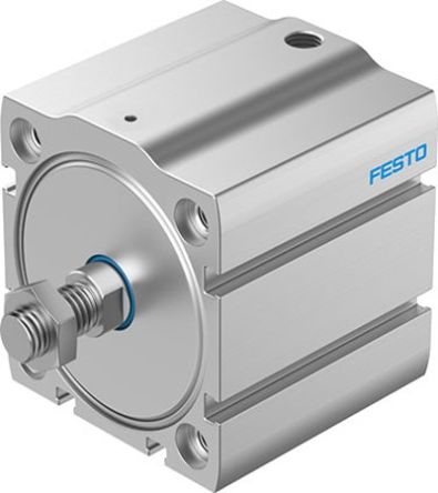 Festo Pneumatic Compact Cylinder - 8092148, 63mm Bore, 10mm Stroke, AEN Series, Single Acting [AEN-S-63-10-A-P-A]; 273-6827