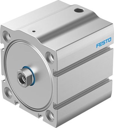 Festo Pneumatic Compact Cylinder - 5132651, 63mm Bore, 10mm Stroke, AEN Series, Single Acting [AEN-S-63-10-I-P-A]; 273-6828