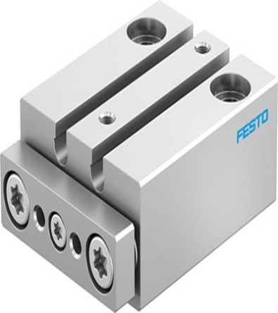 Festo Pneumatic Guided Cylinder - 4154768, 10mm Bore, 5mm Stroke, DFM Series, Double Acting [DFM-10-5-P-A-GF]; 273-7016