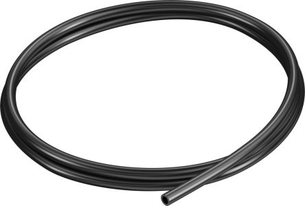 Festo Black Round Plastic Tube x 6mm OD x 4mm ID x 2mm [PUN-H-F-6X1-SW]; 273-7167