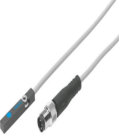 Festo Proximity Sensor, IP65, IP67, 10 → 30V [SIES-8M-NS-24V-K-0,3-M8D]; 273-7190