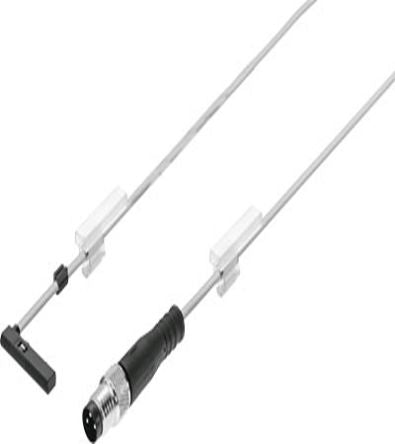 Festo Proximity Sensor, 5 → 30V [SMT-10M-NS-24V-E-0,3-Q-M8D]; 273-7258