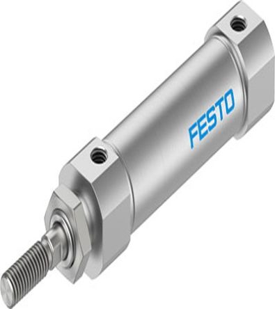 Festo Pneumatic Piston Rod Cylinder - 5216090, 16mm Bore, 25mm Stroke, DSNU Series, Double Acting [DSNU-S-16-25-P-A-MQ]; 273-7675