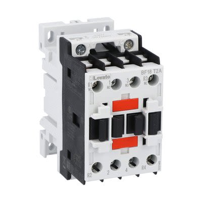 Lovato BF18 Contactor, 230 V ac Coil, 4-Pole, 32 A, 36 kW, 2NO + 2NC, 690 V [BF18T2A23060]; 273-8866