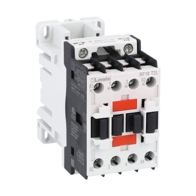 Lovato BF18 Contactor, 24 V dc Coil, 4-Pole, 32 A, 36 kW, 2NO + 2NC, 690 V [BF18T2L024]; 273-8875