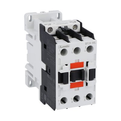 Lovato BF26 Contactor, 48 V Coil, 3-Pole, 26 A, 18.5 kW, 690 V [BF2600L048]; 273-8928