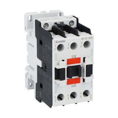 Lovato BF32 Contactor, 220 V ac Coil, 3-Pole, 32 A, 62 kW, 690 V [BF3200A22060]; 273-8971