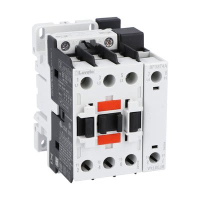 Lovato BF38 Contactor, 230 V Coil, 4-Pole, 56 A, 62 kW, 690 V [BF38T4A23060]; 273-9015