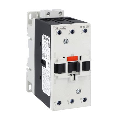Lovato BF50 Contactor, 110 V ac/dc Coil, 3-Pole, 50 A, 37 kW, 690 V [BF5000E110]; 273-9047