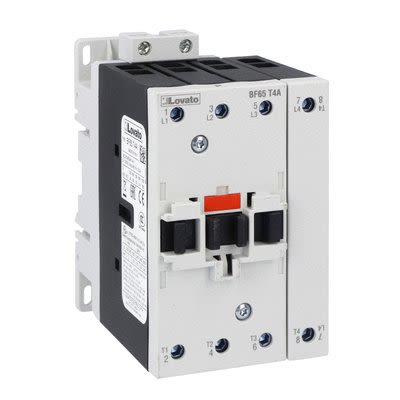 Lovato BF65 Contactor, 120 V ac Coil, 4-Pole, 100 A, 114 kW, 690 V [BF65T4A12060]; 273-9065