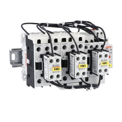 Lovato BFA026 Star Delta Starter, Star Delta, 22 kW, 440 V ac, 3 Phase [BFA02670230]; 273-9143