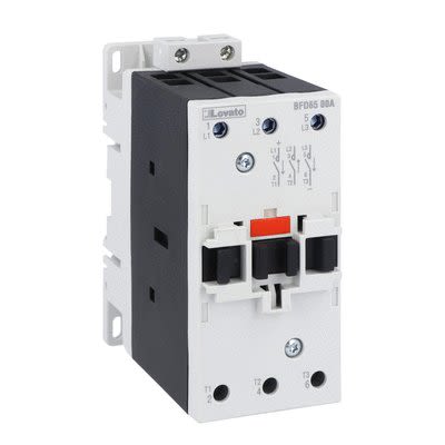 Lovato BFD65 Contactor, 460 V ac Coil, 3-Pole, 35 A, 690 V [BFD6500A46060]; 273-9165