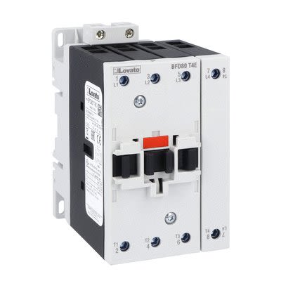 Lovato BFD80 Contactor, 48 V ac/dc Coil, 4-Pole, 80 A, 690 V [BFD80T4E024]; 273-9187
