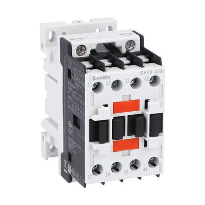 Lovato Auxiliary Contact, 4 Contact, 4NO, DIN Rail, BF00 BF00 [BF0040A12060]; 273-9271