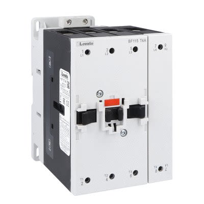 Lovato BF11 Contactor, 120 V Coil, 4-Pole, 160 A, 220 V [BF115T4A12060]; 273-9343