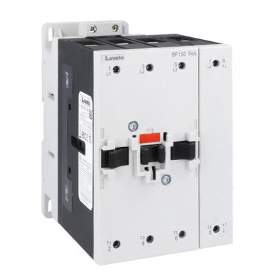 Lovato BF15 Contactor, 24 V Coil, 4-Pole, 165 A, 10 kW, 220 V [BF150T4A02460]; 273-9389