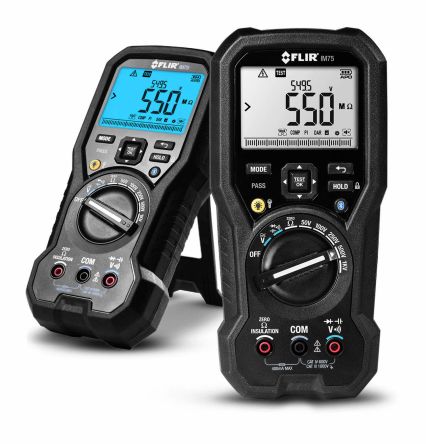 FLIR IM75-2 Handheld Digital Multimeter, True RMS, 1000V ac Max [IM75-2]; 273-9687