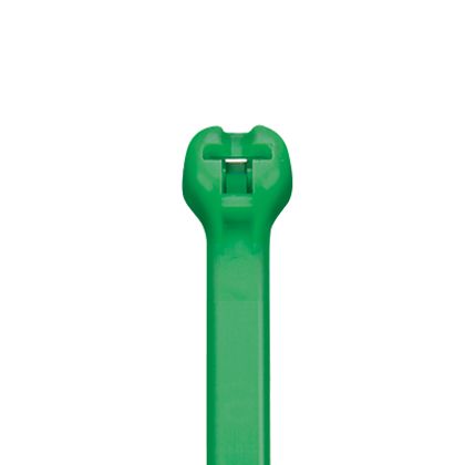 Panduit Cable Ties, 203mm x 4.7 mm, Green Nylon, Pk-1000 [BT2S-M5]; 274-0042