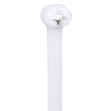 Panduit Cable Ties, 300mm x 7 mm, Natural Nylon, Pk-50 [BT3LH-L]; 274-0051