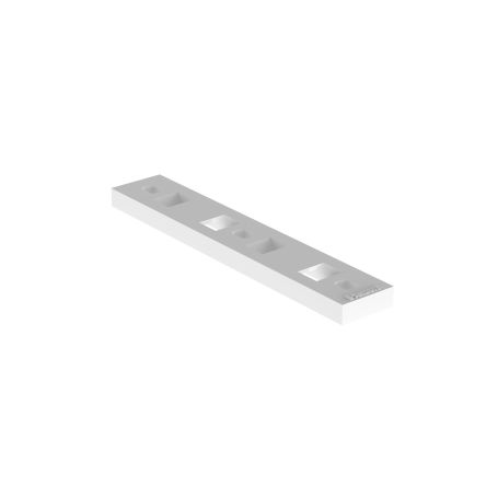 Panduit Natural Cable Tie Mount 16 mm x 91.2mm, 16mm Max. Cable Tie Width [MTP2H-E6-C]; 274-0101