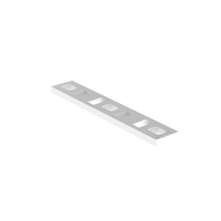 Panduit Natural Cable Tie Mount 12.7 mm x 76.2mm, 12.7mm Max. Cable Tie Width [MTP2S-E10-C]; 274-0102