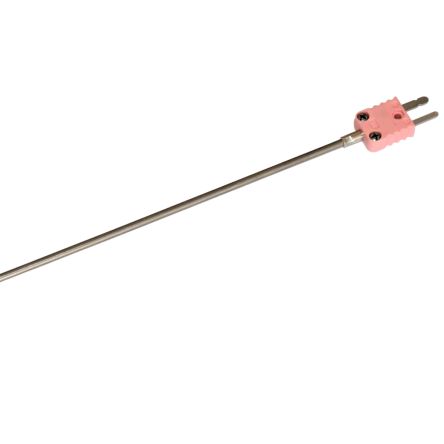 Electrotherm282 Type N Thermocouple 500mm Length, 3mm Diameter, 0°C → +1000°C [282-1N-3-0500M]; 274-0144
