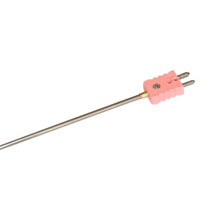 Electrotherm282 Type N Thermocouple 500mm Length, 4.5mm Diameter, 0°C → +1000°C [282-1N-4.5-0500S]; 274-0146