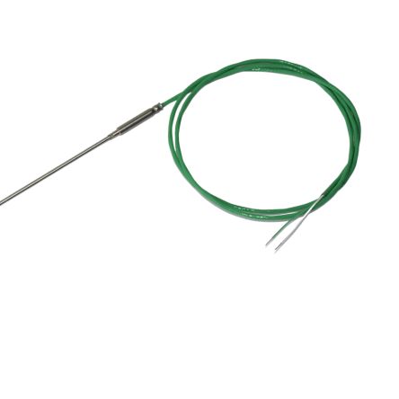 Electrotherm294 Type K Thermocouple 300mm Length, 3mm Diameter, 0°C → +1000°C [294-1K-3-205-300]; 274-0169