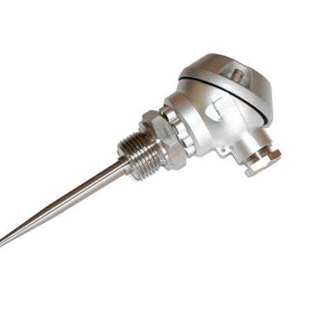 Electrotherm PT100 RTD Sensor, 6mm Dia, 100mm Long, 3 Wire, G 1/2 A, F0.3 +400°C Max [373S-E-3LS-100-G1/2]; 274-0210