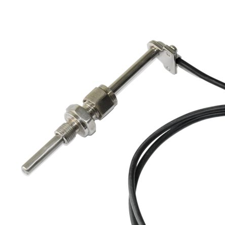 ElectrothermK7T Type J Thermocouple 100mm Length, 6mm Diameter → +350°C [K7T-1J-100-350-G1/4]; 274-0222
